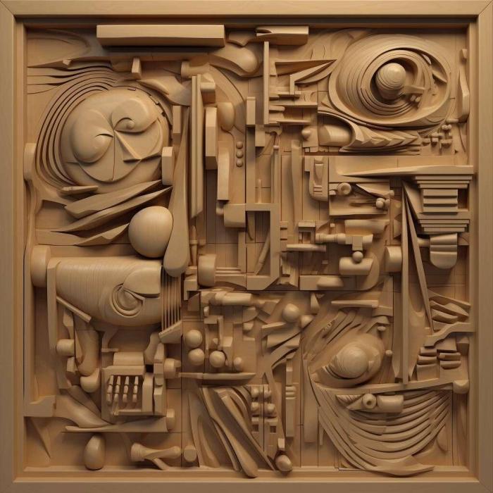 نموذج ثلاثي الأبعاد لآلة CNC 3D Art 